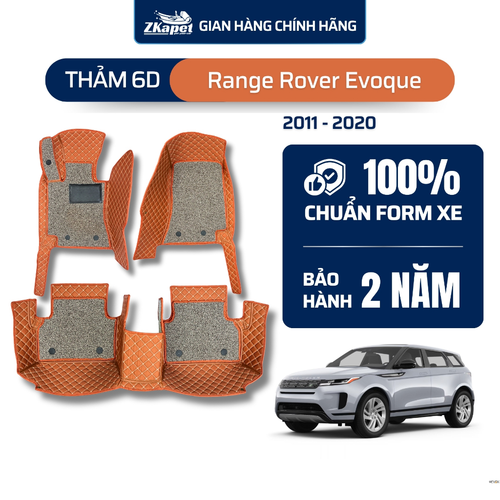 Thảm lót sàn ô tô 6D Land Rover Range Rover Evoque