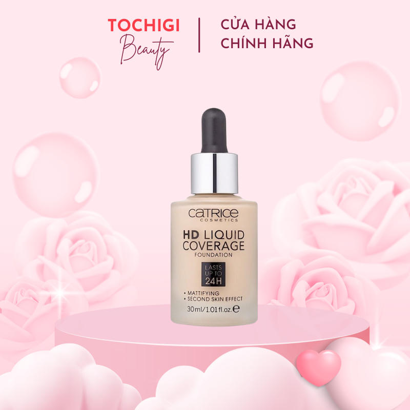 Kem Nền Catrice HD Liquid Coverage Foundation 30ml