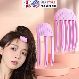   Top Viral  Lược Làm Phồng H2 Viral Chân Tóc Kẹp Tạo Phồng Chân Tóc Mái Thời Trang Hàn Quốc 3 Răng - 6 Răng Cho Nam Nữ 