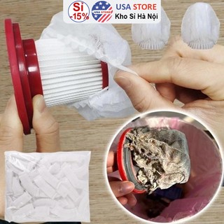 Bịch Màng Lọc Cho Máy Hút Bụi Cầm Tay - Túi Vải Không Dệt Lọc Bụi Nhanh Chóng Vệ Sinh