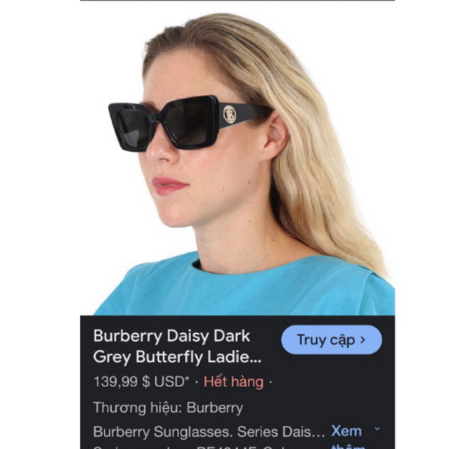 Kính hiệu Burberry