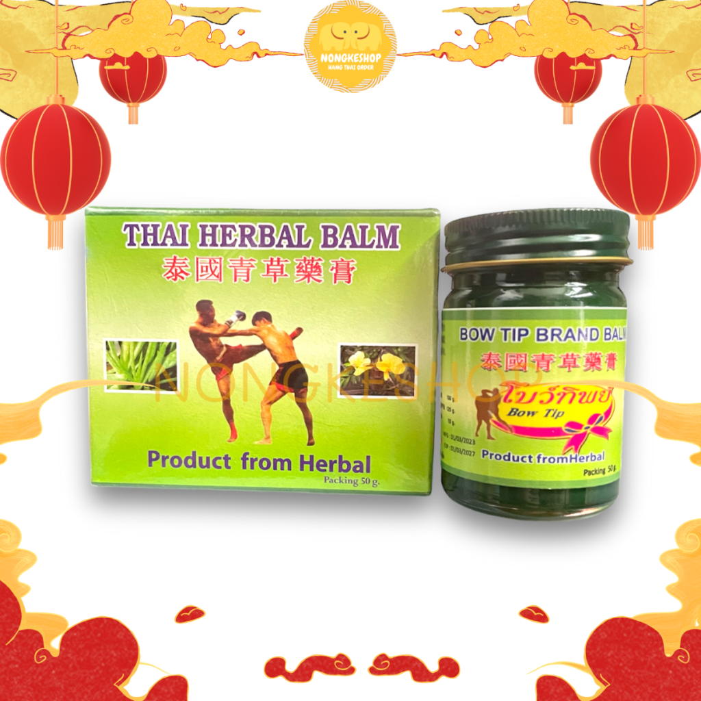 Dầu cù là Bow Tip (BowTip) xanh 50gr Thái Lan