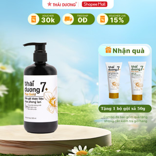 [Live] DẦU GỘI dược liệu Thái Dương 7 Plus Gold 500ml kèm quà tặng siêu hot