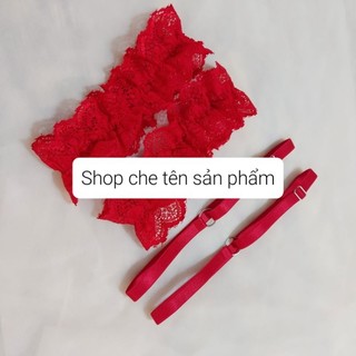 Vòng choker đùi ren và dây