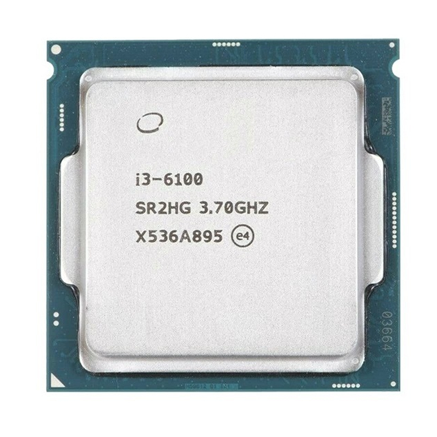 CPU Core I3 - 6100 Cũ (3.70GHz, 3M, 2 Cores 4 Threads, SK 1151 ) Tặng Kèm FAN