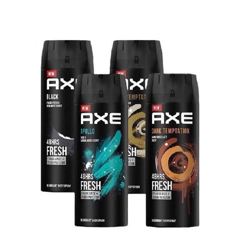 AXE Xịt nước hoa nam toàn thân AXE 135ml / 50ML , lưu hương và khử mùi lên đến 48h