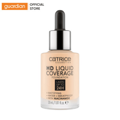 Kem Nền Kiềm Dầu Catrice HD Liquid Coverage Foundation 30Ml