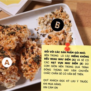 [️Đọc kĩ mô tả] RỤM - CƠM CHÁY MẮM TỎI 200G