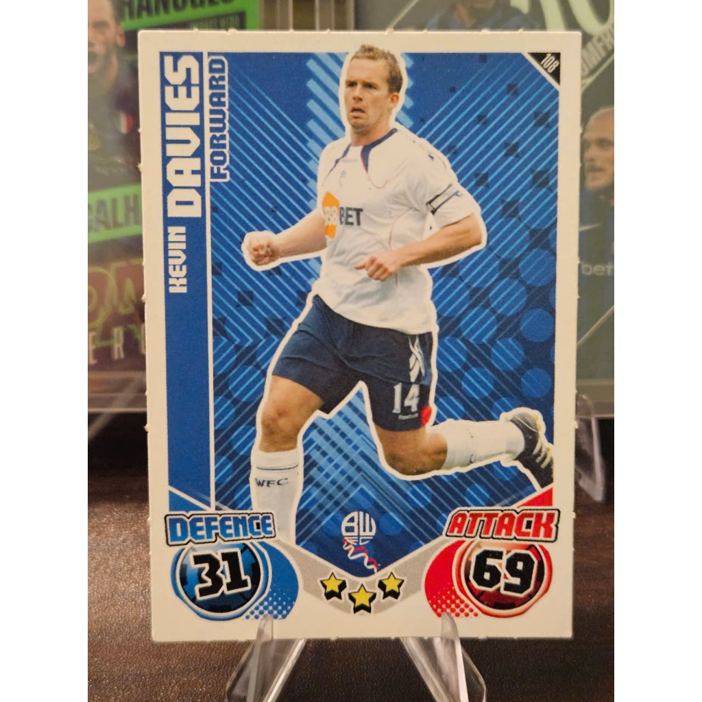 Thẻ Kevin Davies Topps Match Attax 2010/2011 (Bolton) (10/11)
