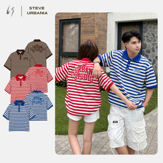 Áo Thun Polo Local Brand STEVE URBANIA, Áo Polo Nam Nữ Phong Cách Trẻ Trung Vải Chống Nhăn 3 Màu  - PL02
