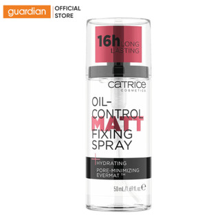Xịt Khóa Kiềm Dầu Nền Catrice Oil-Control Matt Fixing Spray 50Ml