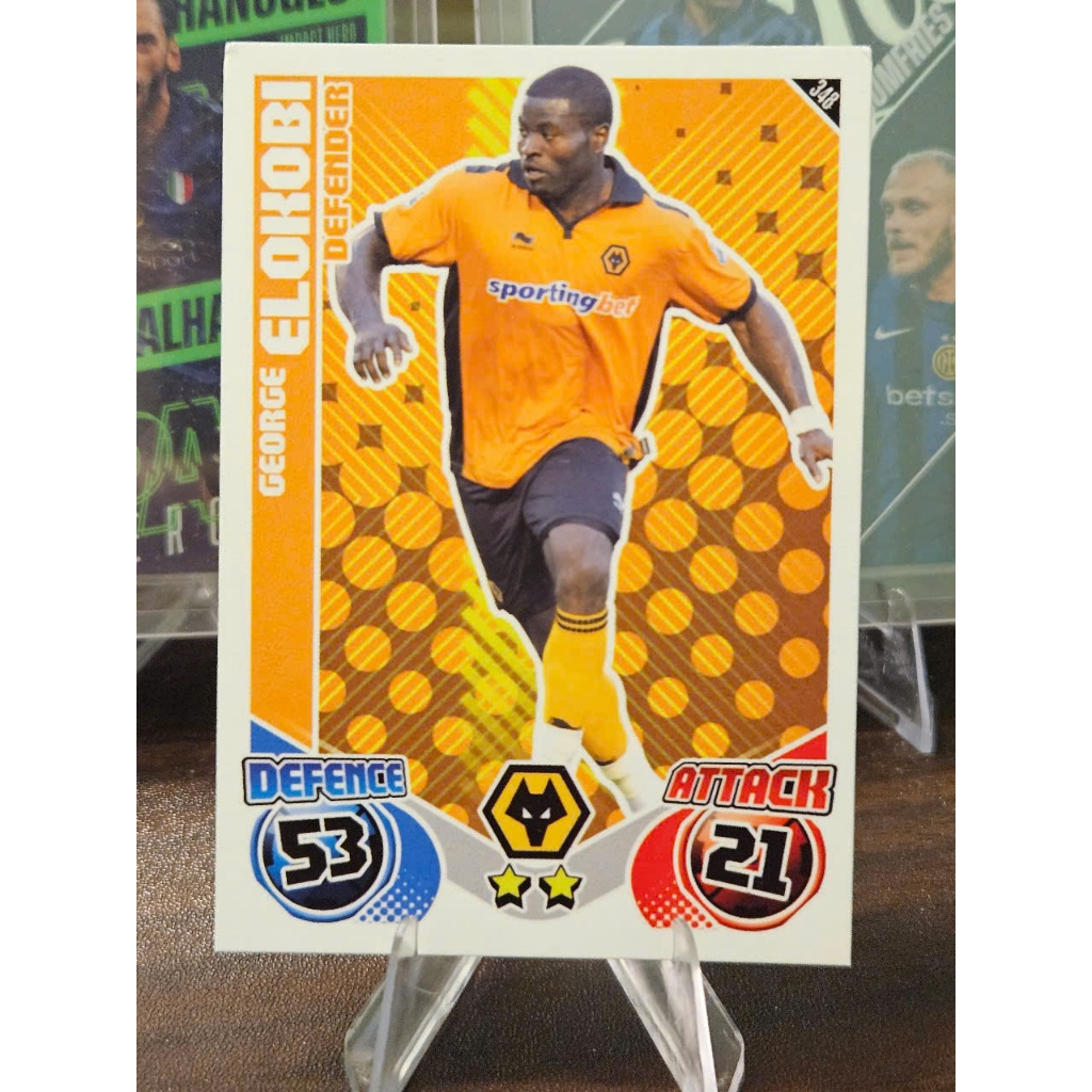 Thẻ George Elokobi Topps Match Attax 2010/2011 (Wolves) (10/11)