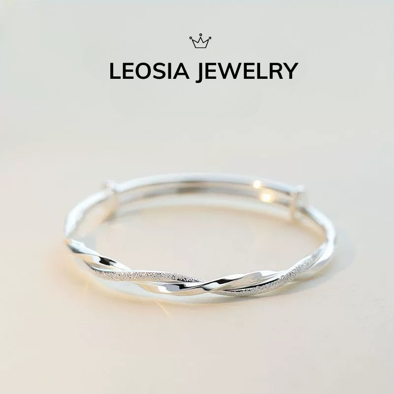 Lắc tay nữ LEOSIA JEWELRY LA41 lấp lánh, sang trọng thanh lịch phù hợp đeo đi học,đi làm,quà tặng