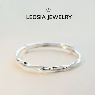 Lắc tay nữ LEOSIA JEWELRY LA41 lấp lánh, sang trọng thanh lịch phù hợp đeo đi học,đi làm,quà tặng
