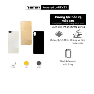  Kính Cường Lực SENTERY Trang Trí Mặt Sau Lưng Cho 7  7Plus  8  8Plus  X  Xr  XsMax  Designed by Dekey in EBisu  