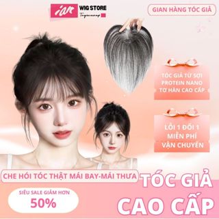  Tóc Che Hói iAn Phủ Đỉnh Mái Thưa Mái Bay Cao Cấp Mẫu Tóc Thật 