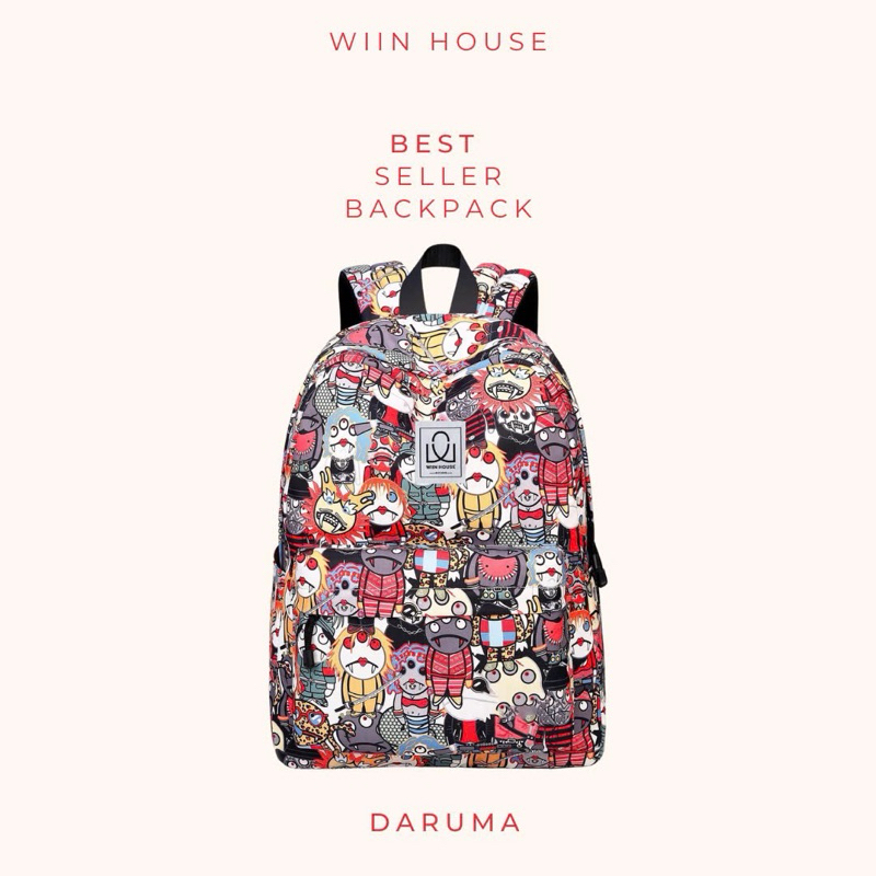 Balo WiinHouse - Mẫu Daruma