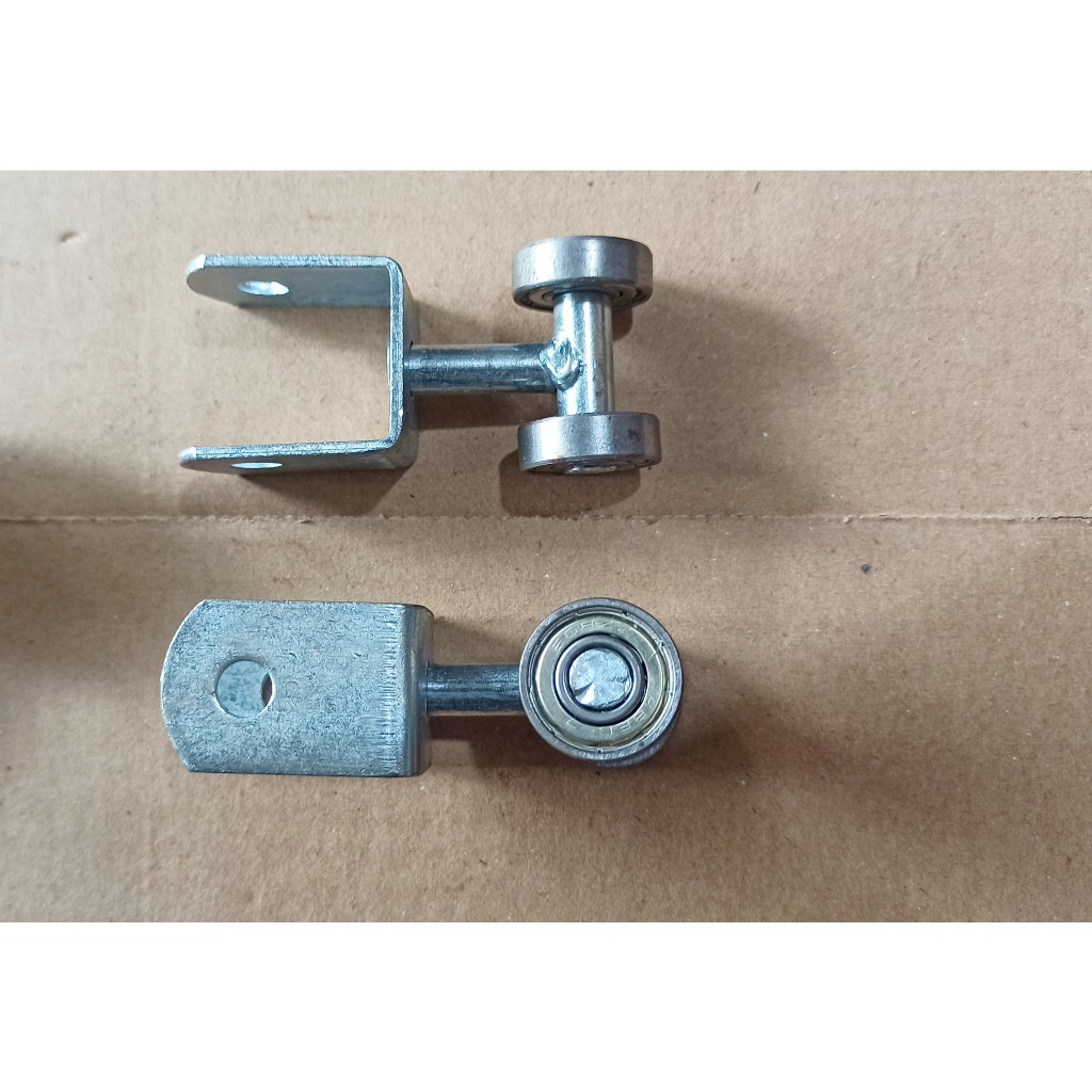 Bộ 10 Bánh xe treo mái xếp 2 vòng bi, Bi treo cửa lùa, mái xếp, bánh xe cửa lùa