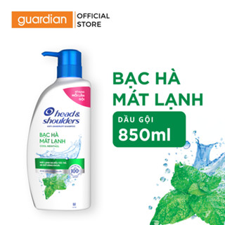 Dầu Gội Hỗ Trợ Sạch Gàu Head & Shoulders Cool Methol Bạc Hà Mát Lạnh 850Gr