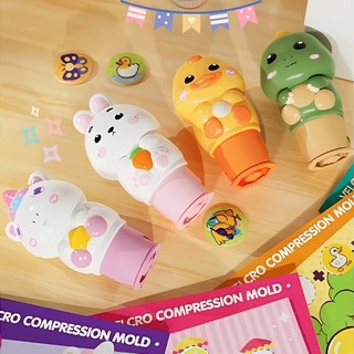 Đồ Chơi Con Dấu Dán Sticker Với Nhiều Sticker Ngộ Nghĩnh Cho Bé Thoả Sức Sáng Tạo