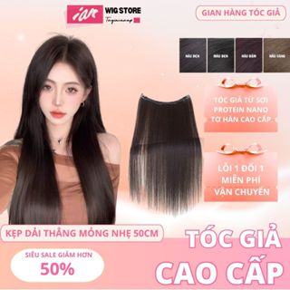 Tóc Giả Mảnh Kẹp iAn 40 Gram – Nhẹ Nhàng, Tự Nhiên, Dễ Dàng Biến Hóa