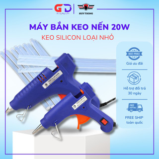 Máy bắn keo nến, súng bắn keo nến silicon công suất 20W nóng chảy, cầm tay nhỏ gọn cực tiện lợi