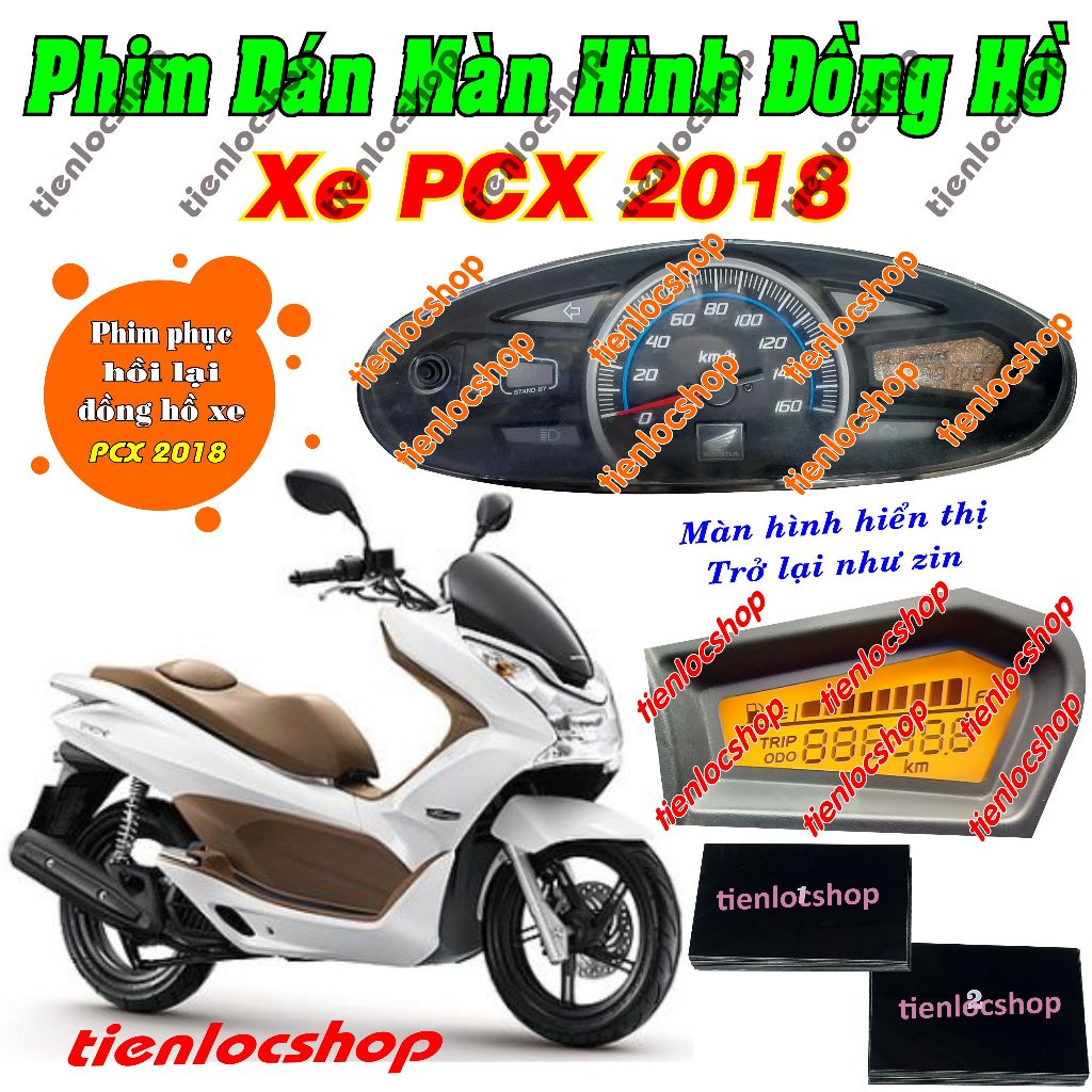 Phim Đồng Hồ Xe PCX 2011 Phim Dán Màn Hình Đồng Hồ Báo Xăng Xe Pcx 2011 Phục Hồi Lại Thông Số Hiển T