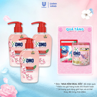 [Live] Combo 3/6 Chai Nước Giặt Đồ Lót OMO Hương Hoa Anh Đào Thanh Lịch 300G