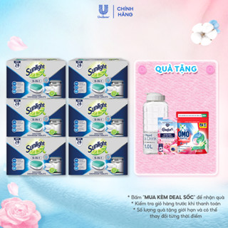 [Live] Combo 6 Hộp Viên Rửa Chén Bát Sunlight