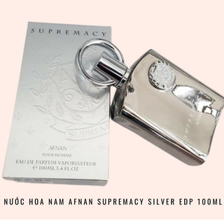 Nước Hoa Nam Afnan Supremacy Silver EDP 100ml