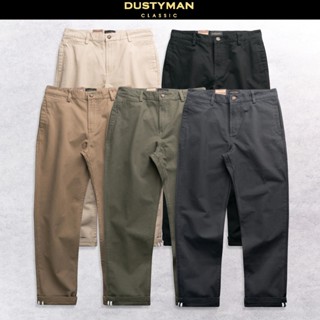 Quần Kaki Nam Ống Đứng Màu Bụi Bặm DUSTYMAN - Trace