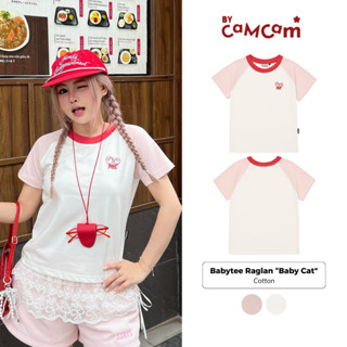 Áo Babytee BABY CAT Bycamcam Tay Raglan Phối Màu 100% Cotton Basic [To Youth Collection] ABN012