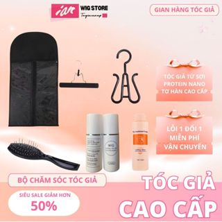 Phụ kiện tóc giả: Lược trải, Xịt dưỡng tóc, Kẹp ghim tóc