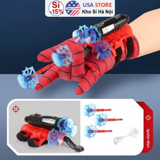  Đồ Chơi Găng Tay Người Nhện Bắn Tơ Độc Đáo Siêu Nhân Nhện Spider Man Cho Bé 