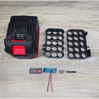 Bộ vỏ pin 10cell 15cell 20cell chống sốc( vỏ không tem )chân makita phổ thông