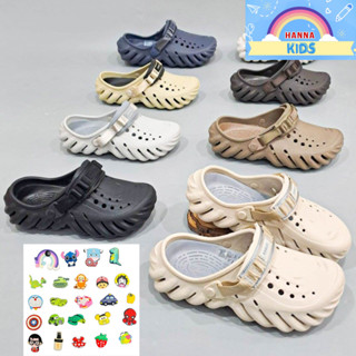 Dép Cross Echo Cho Nam Nữ Người Lớn HannaKids Sục Cros Clog Unisex Giày Croc dep cross depcrosss Hàng Xuất Xịn Siêu Bền