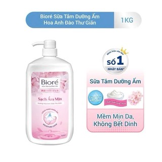 Sữa Tắm Dưỡng Ẩm Mịn Da Bioré CÁC LOẠI ĐỦ MÀU