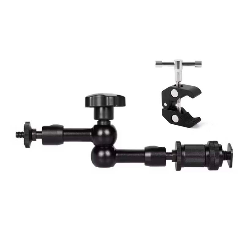 Bộ kẹp + tay đòn magic arm của XLIGHT