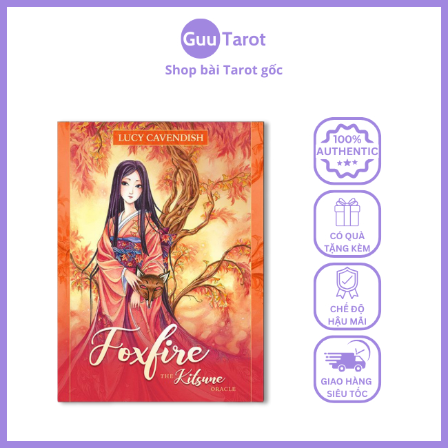 Bộ Bài Foxfire: The Kitsune Oracle (Guu Tarot Shop)