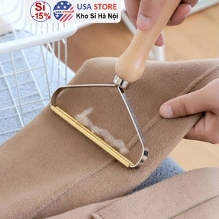 Dụng Cụ Cạo Xén Lông Xù T7 - Cạo Len Thừa - Vải Xơ Trên Bề Mặt Vải Dạ, Nỉ Tiện Lợi (Lưỡi Đồng Siêu Bén)