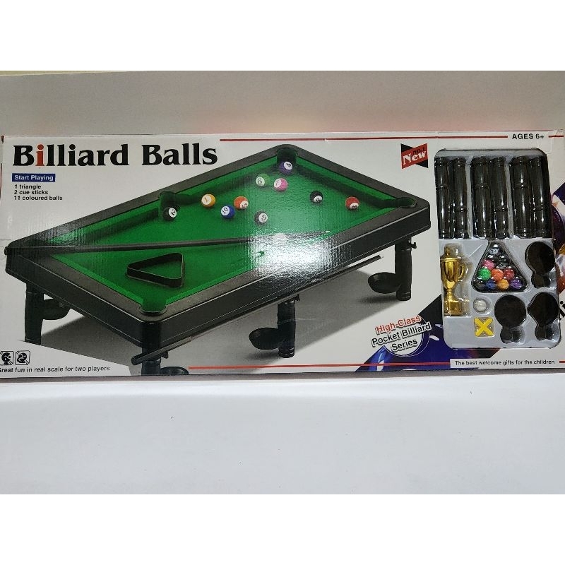 Bàn Bi A Mini nhiều kích thước, đồ chơi bida cho trẻ em đầy đủ phụ kiện