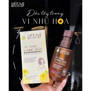 [CHÍNH HÃNG] DẦU TẨY TRANG VI NHŨ HÓA MEEA -150Ml
