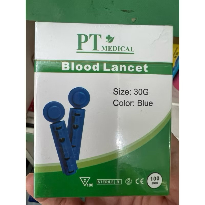 [Hộp 100kim ] KIM TRÒN lấy máu Blood Lancet