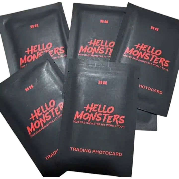 [ORDER,SẴN VÀI LOẠI VÀO GIỎ HÀNG ĐỂ BIẾT NHA]Pack,card trading card BABYMONSTER off( đọc kỹ mô tả)