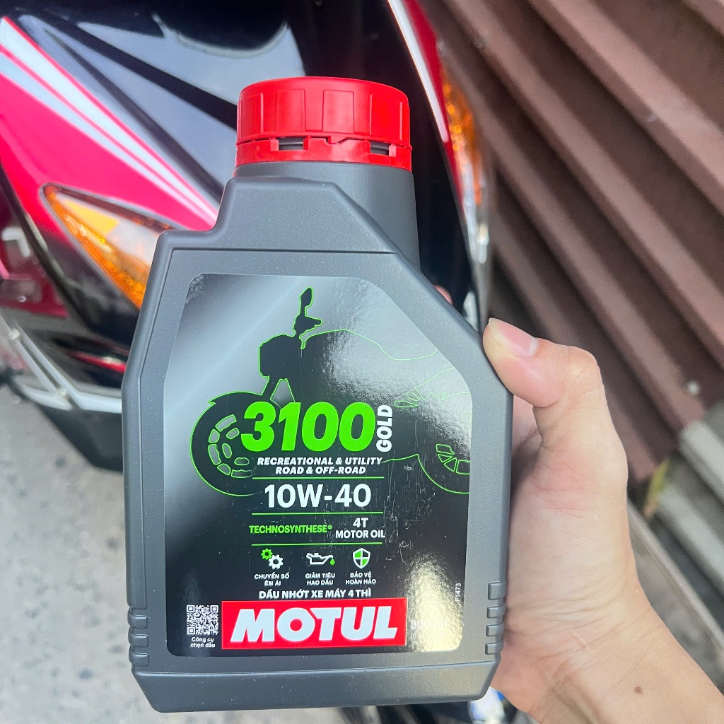 Nhớt Tổng Hợp Motul 3100 Gold 10W40 - 800ML