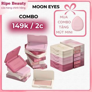 [MOON EYES] Phấn Má Hồng Moon Eyes Đơn Sắc Mịn Lì Tự Nhiên, Matte Blush, 6.5g
