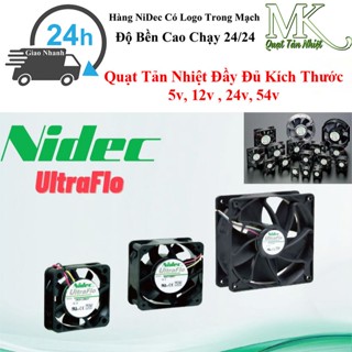 Quạt tản nhiệt 5v~54v đủ kích thước hàng Nhật