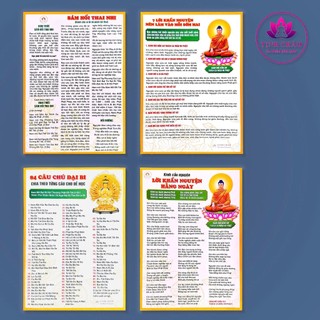  Sách - Tờ Sám Hối Thai Nhi 7 Lời Khấn Nguyện Mỗi Sớm Mai Chú Đại Bi Kinh Cầu Nguyện Khổ A4 