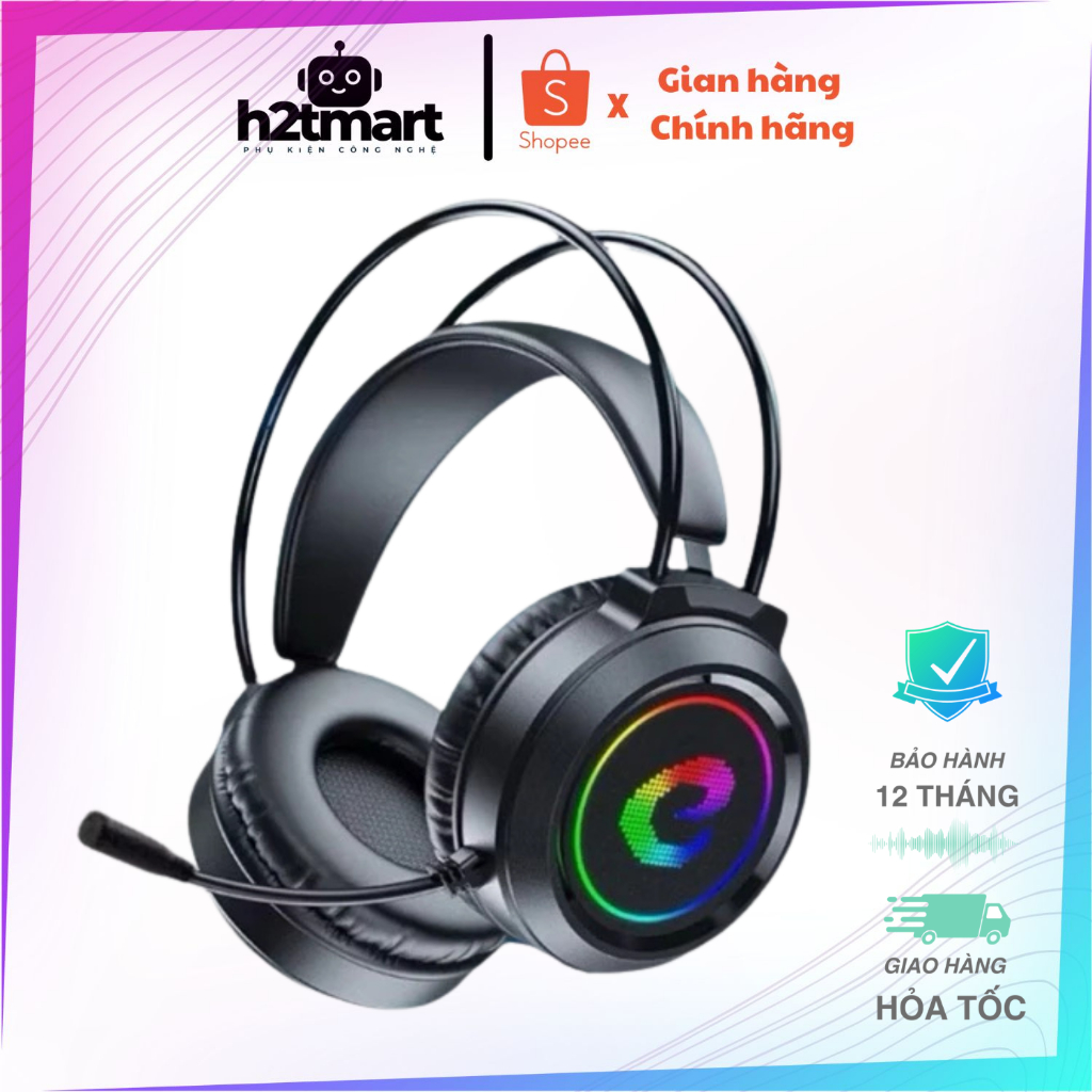 Tai Nghe Có Dây Gaming PC Có Mic G606, G608 Âm Thanh Đỉnh Chiến Game Siêu Ngon Cho Game FPS,MOBA | BigBuy360 - bigbuy360.vn