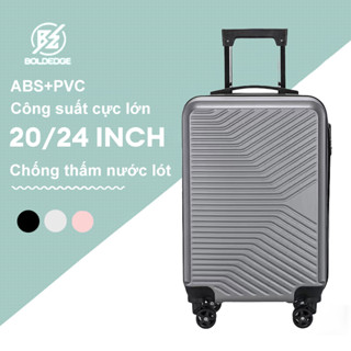  Vali BoldEdge loại doanh nhân size 20 size 24 unisex giảm giá khóa kéo cao cấp chống trầy xước 